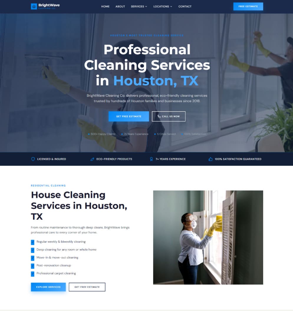 Professional & Clean