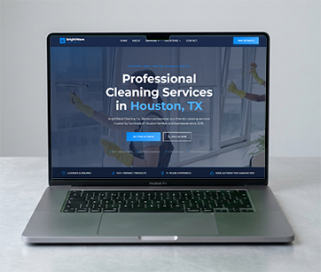Professional service business website designed by BlueBee Sites