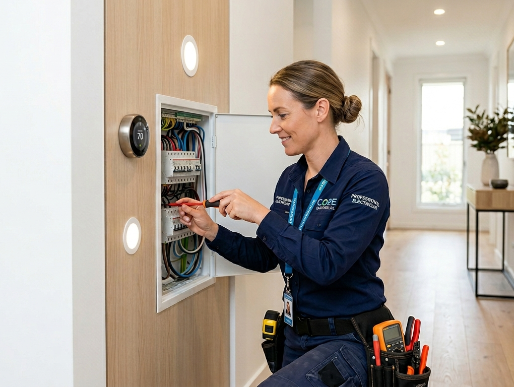 Electrician company website