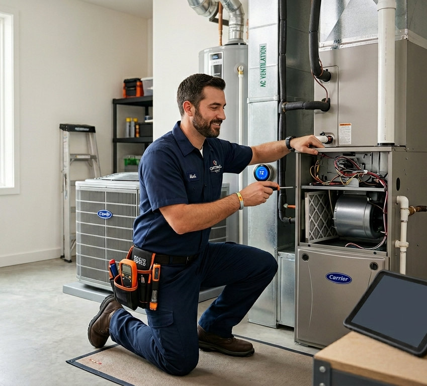 HVAC company website