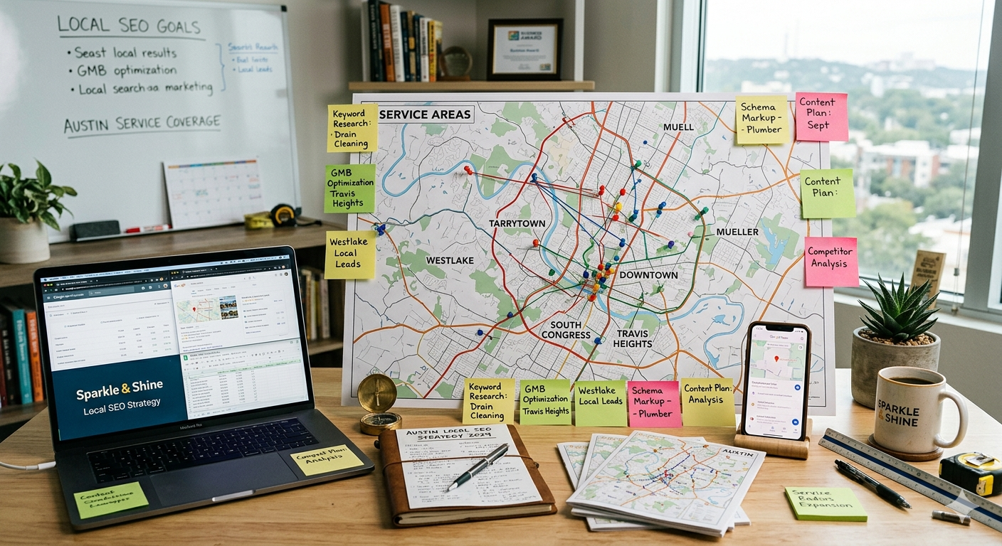 Service area pages: how to rank in every city you serve